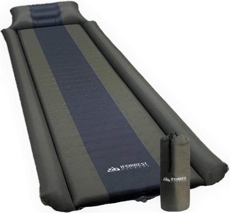 best IFORREST Sleeping Pad with Armrest & Pillow Camping Mattress (L/XL) for tent camping