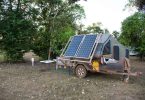 How to Use Solar Panels For Camping on hut